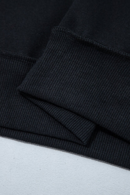 Reversible Oversized Drop Shoulder Sweatshirt