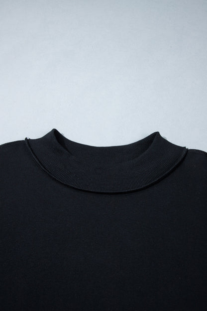 Reversible Oversized Drop Shoulder Sweatshirt