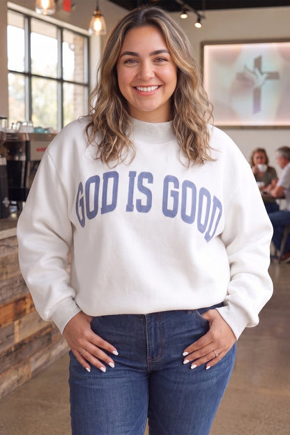 Faith Graphic Tunic Sweatshirt