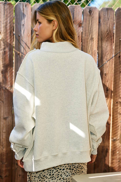 Faith Graphic Tunic Sweatshirt