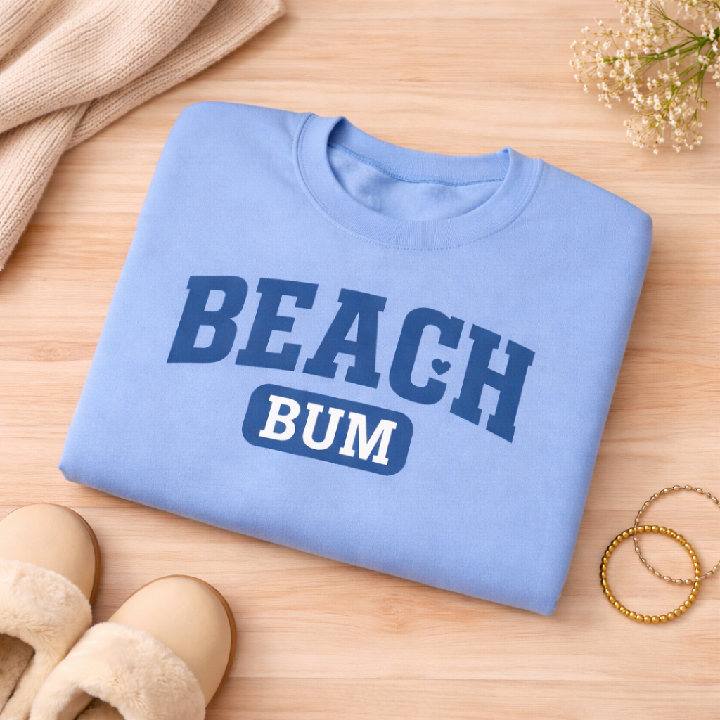 Beach Bum Crewneck Sweatshirt