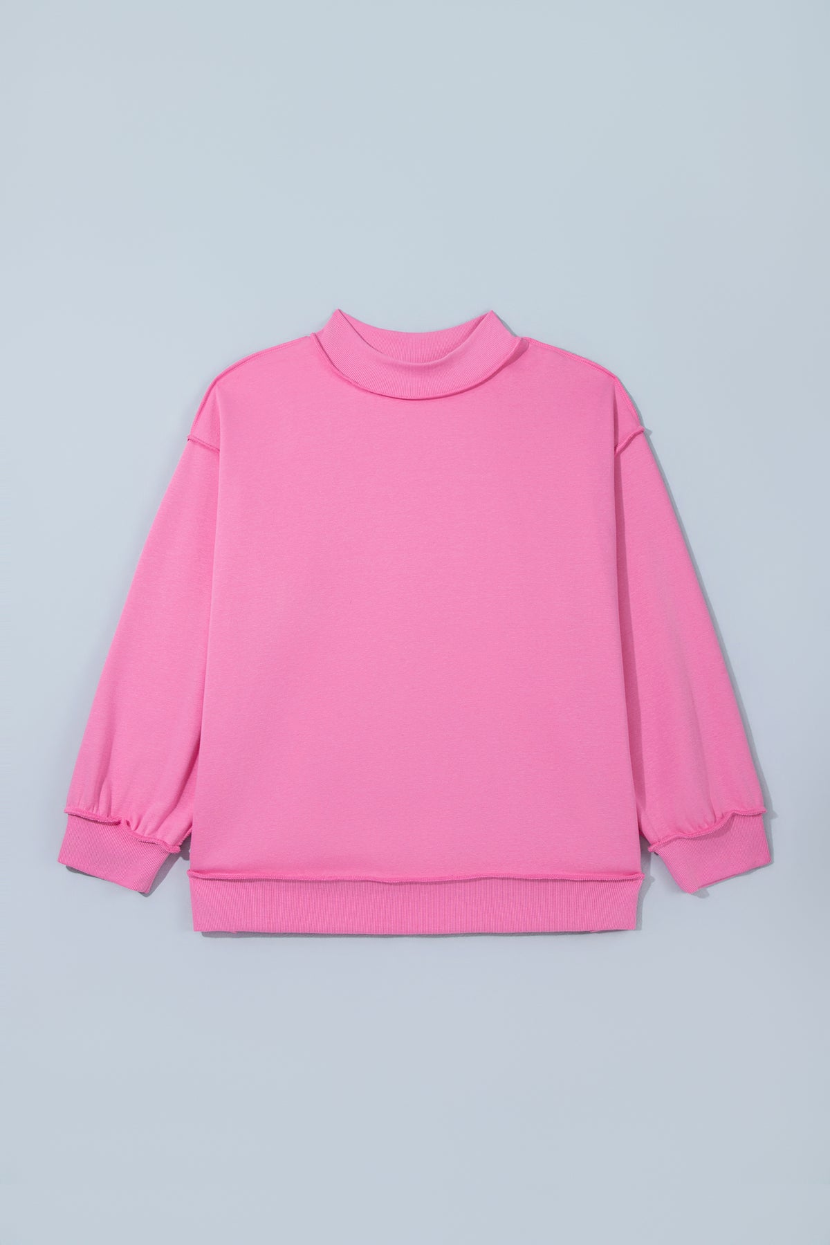 Reversible Oversized Drop Shoulder Sweatshirt