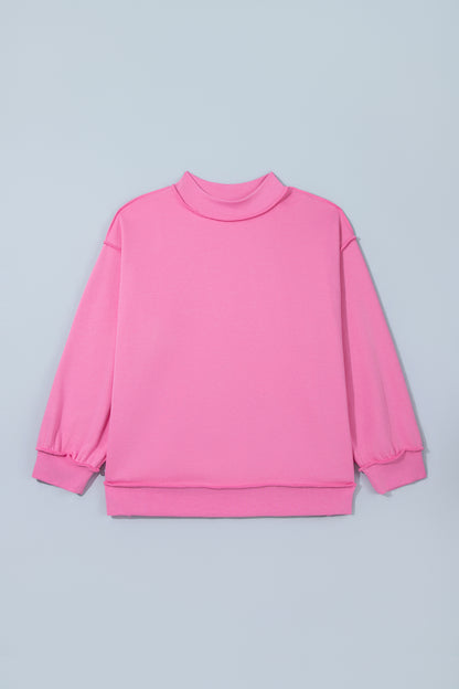 Reversible Oversized Drop Shoulder Sweatshirt