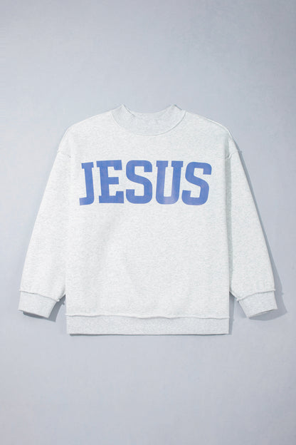 Faith Graphic Tunic Sweatshirt