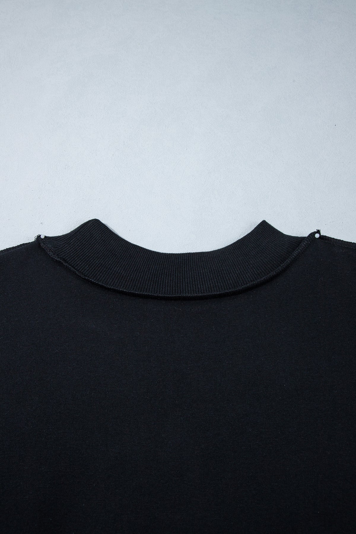Reversible Oversized Drop Shoulder Sweatshirt