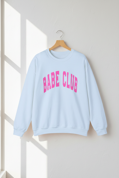Light Blue Babe Club Pink Hanging