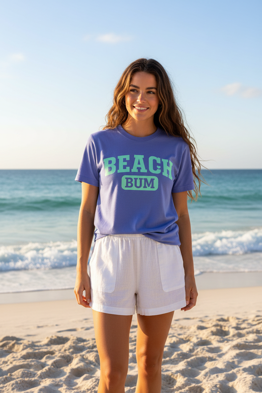 Periwinkle Beach Bum Lifestyle Woman