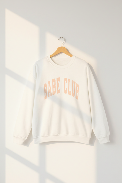 White Babe Club Hanging